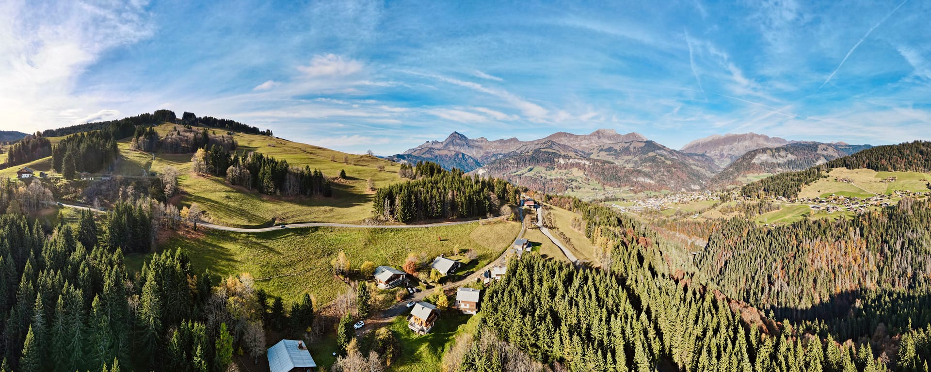 Panorama d'automne